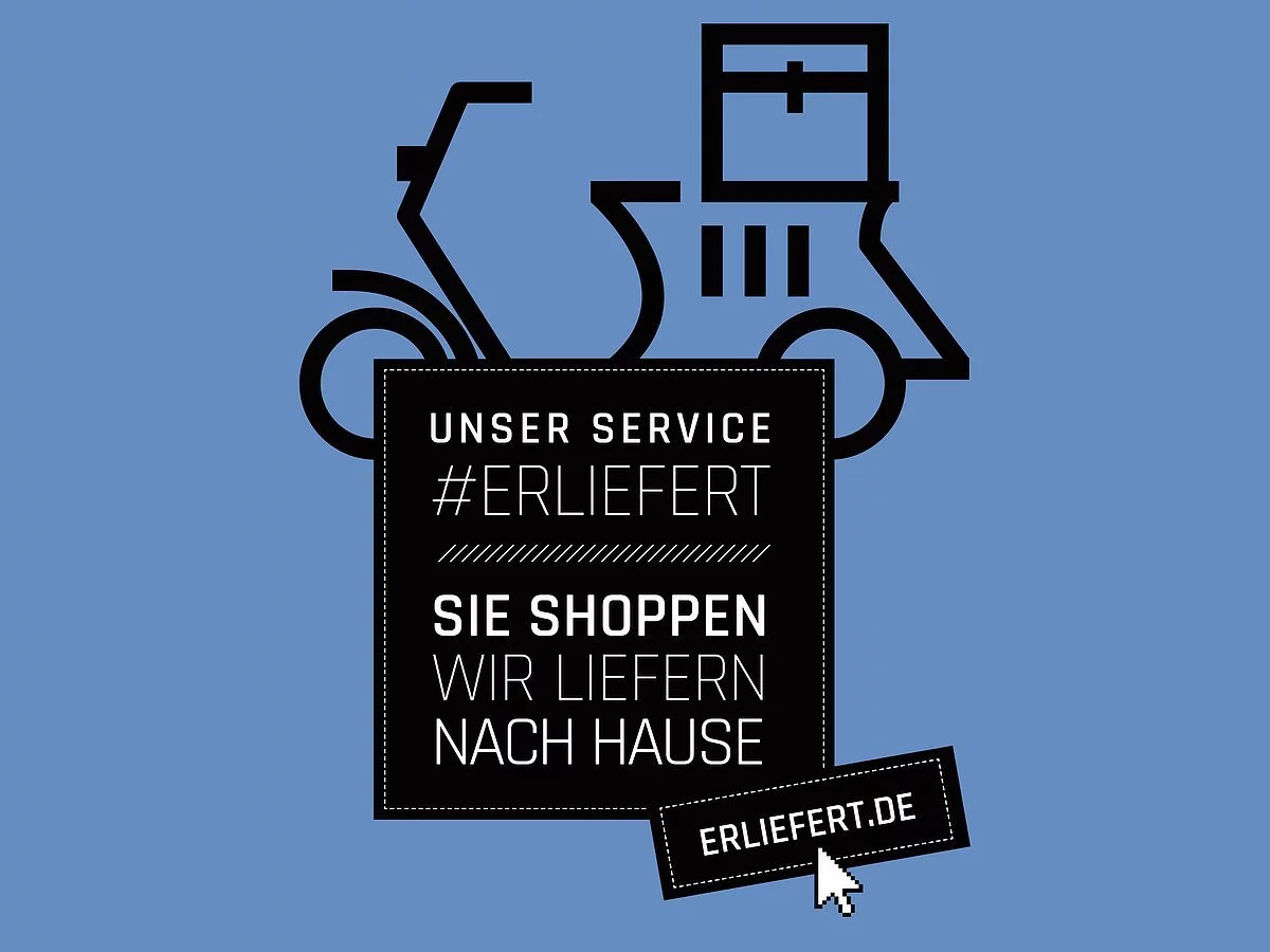ERliefert ist für Kunden und Erlanger Einzelhandel als Lieferservice in der Stadt unterwegs