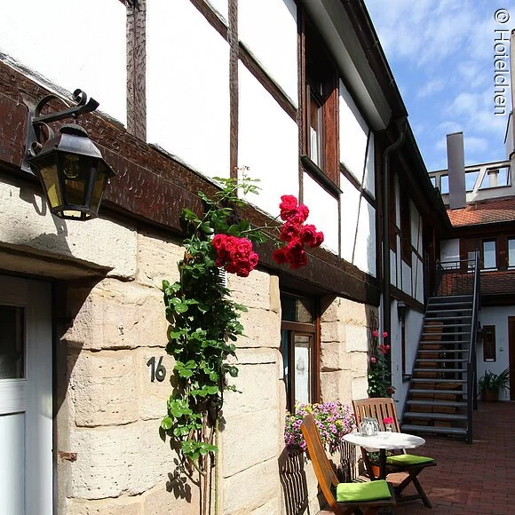 Innenhof Hotelchen