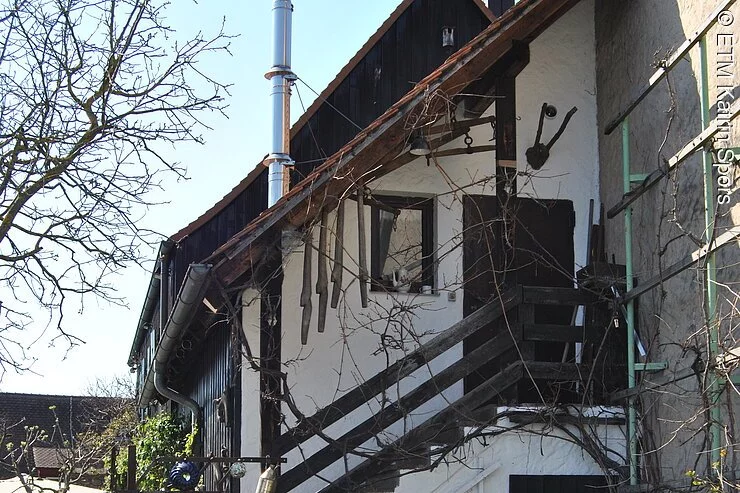 kleines Haus schön dekoriert
