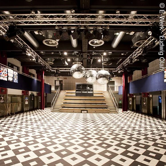 Saal im Kulturzentrum E-Werk