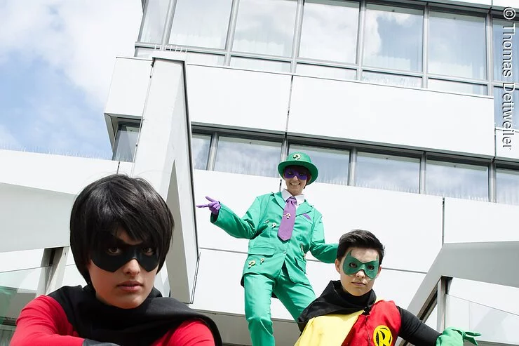 Comic-Fans im Kostüm