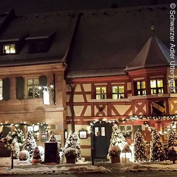 Außenansicht Schwarzer Adler Uttenreuth