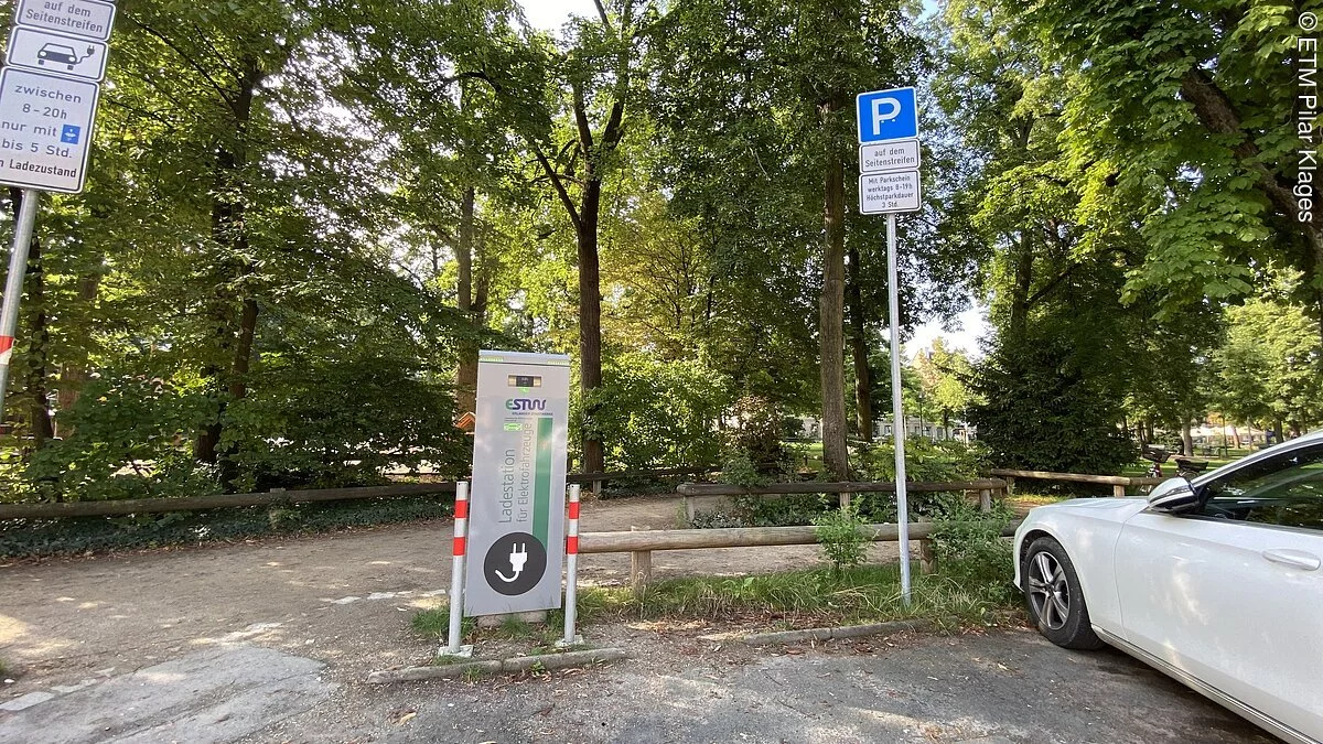 E-Ladestation für Autos am Bohlenplatz