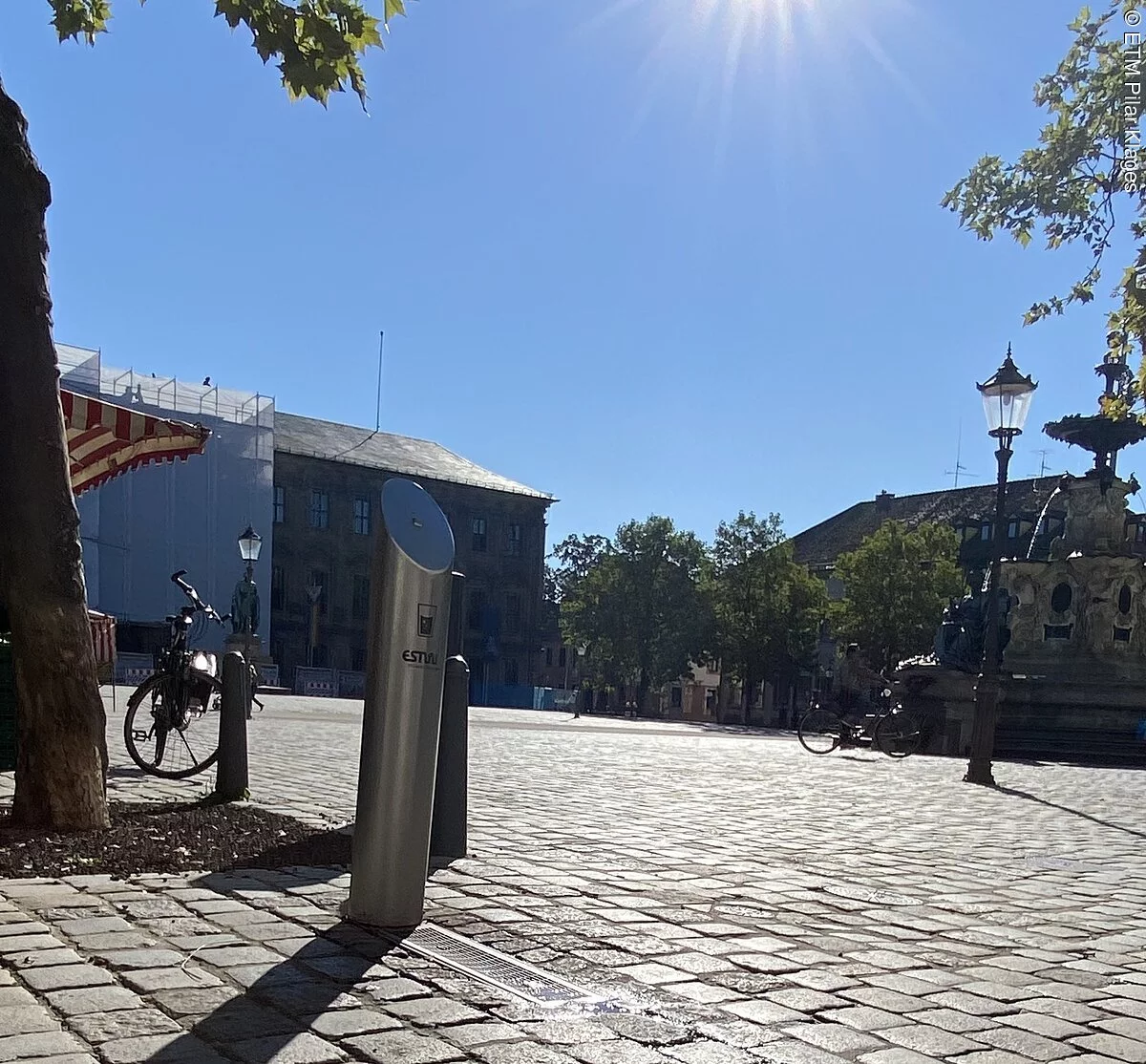 Öffentlicher Trinkbrunnen am Marktplatz