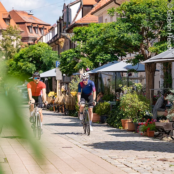 Schiffstraße Radfahrer