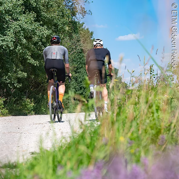 Gravelbiker am Tennenloher Forst