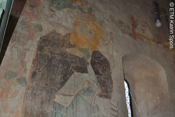 Wandmalerei Wandmalerei in der Kirche