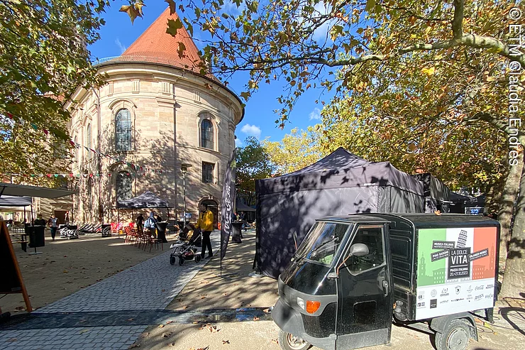 "La dolce vita" am Neustädter Kirchenplatz