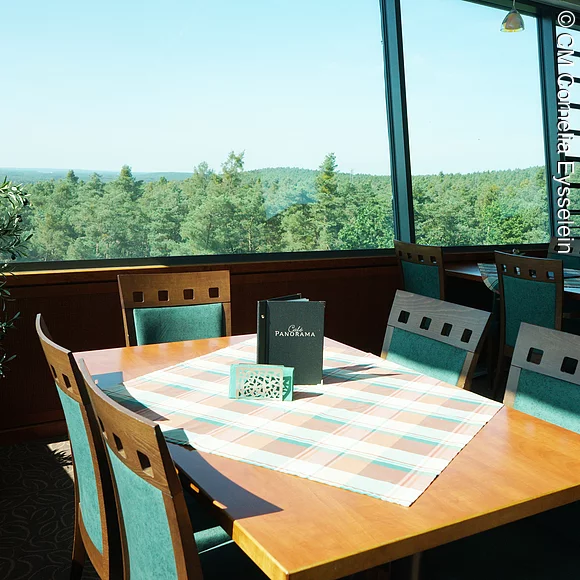 Aussicht im Café Panorama Erlangen