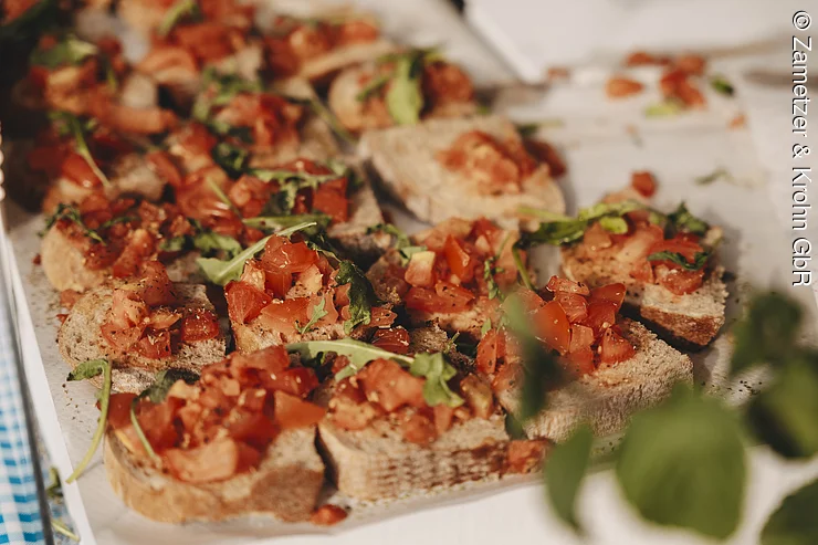 Imbiss bei der Festa Italica