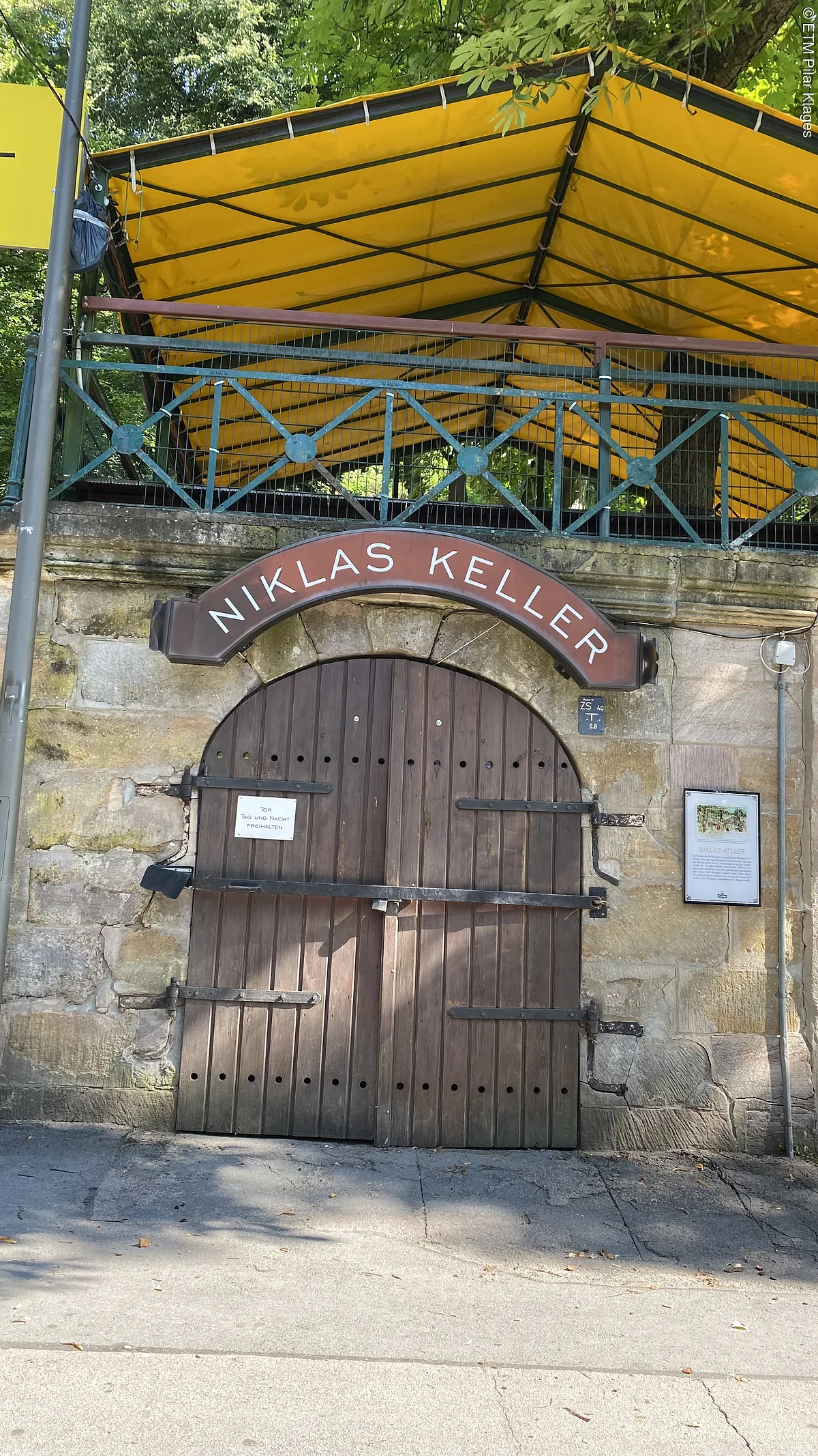 Niklas Keller auf der Bergkirchweih