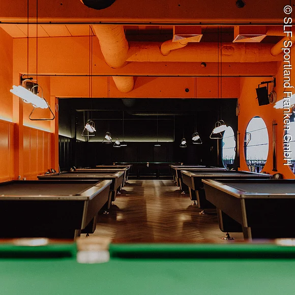 Billardplatten im Sportland Erlangen