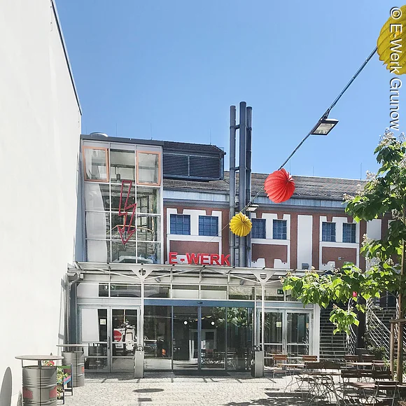 Garten und Innenhof im E-Werk