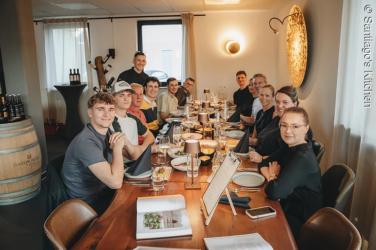 Teamevent Gemeinsames Essen beim Teamevent