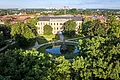 Drohnenaufnahme Erlanger Schlossgarten