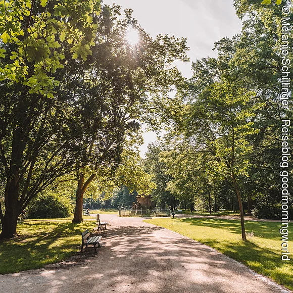 Schlossgarten im Sommer