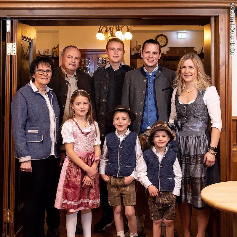 Familie Wirth vom Löwenbräu