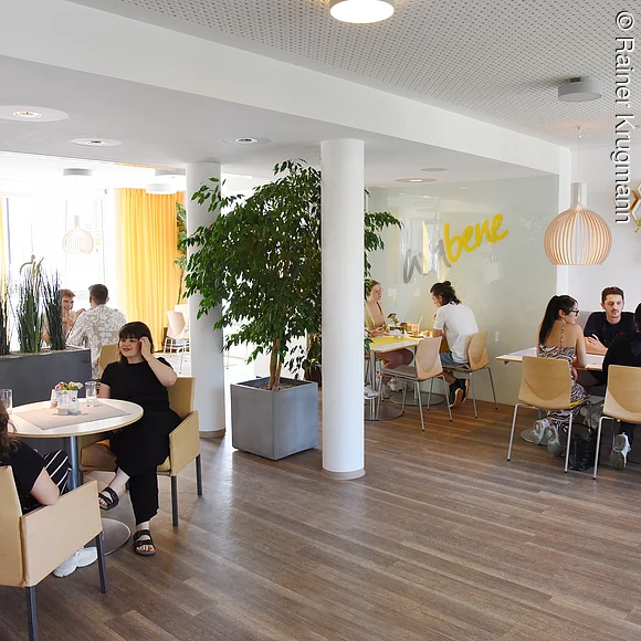 Schön gestalteter Innenraum des wabene