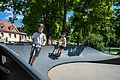 Kinder auf dem Fun-Track am Bohlenplatz
