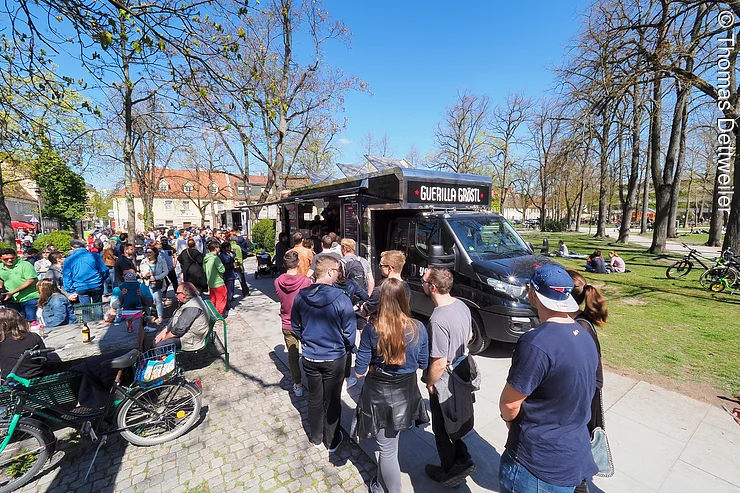 Guerilla Gröstl beim Foodtruck Frühling am Bohlenplatz