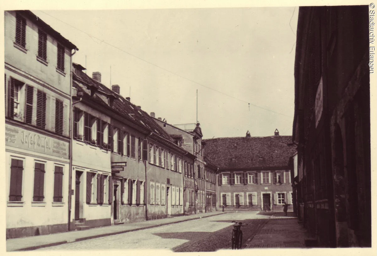 Richtersches Eck: Goethestraße. Nordwesteck der Ringstraße des Richter'schen Planes