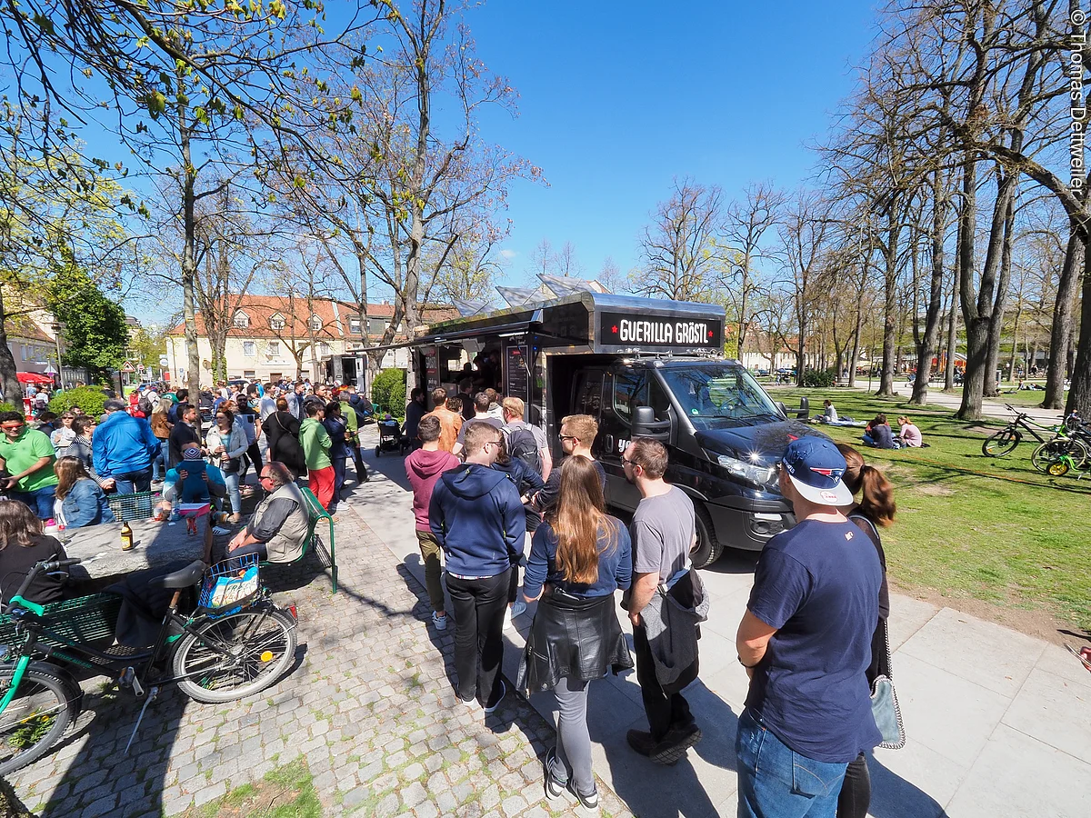 Guerilla Gröstl at the Spring Food Truck on Bohlenplatz