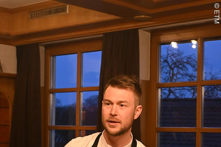 Sternekoch Maximilian Stock vom Alpenhotel Zillertal