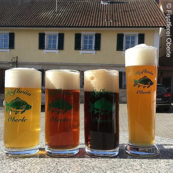 Die Bierauswahl der Fischerei Oberle