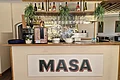 Theke Theke im Restaurant MASA