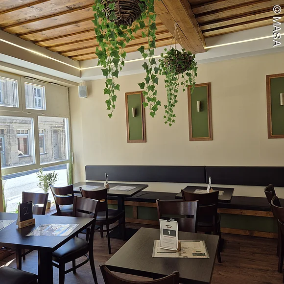 Innenansicht MASA Gastraum vom Restaurant MASA